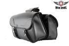 Sd4089-ns-pv Dealerleather 2pc Motorcycle Saddlebag