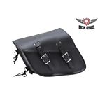 Sd4093-solo-pv Dream Apparel Black Pvc Solo Motorcycle Swing Arm Bag
