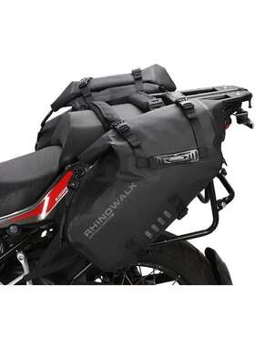Mt1428 Seat Rhinowalk Touring Motorcycle Bag . Open Box