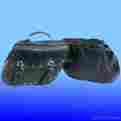 Set3 Bf 2pc Motorcycle Leather Studded Saddlebags Set For Harley