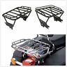 Sh-87854a Unbranded Black Duty Steel Luggage Rack For Harley Touring