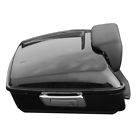 Shf627498 Shfbest Black Chopped Tour Pak Pack Trunk For Harley Touring