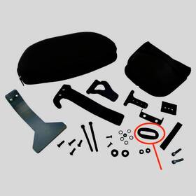52-832 Show Chrome Accessories Goldwing Smart Mount Backrest