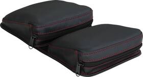 H44-4red Show Chrome Dash Pouch - Red