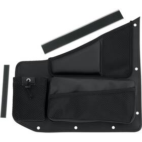 H44-7bk Show Chrome Kaliber Side Organizer - Black