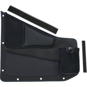 H44-7blu Show Chrome Kaliber Side Organizer - Blue