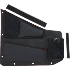 H44-7red Show Chrome Kaliber Side Organizer - Red