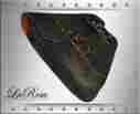 Slba-hsbbl08 Softail La Rosa Harley-davidson Larosa Rustic Black Leather Harley Rigid Bobber Left Swing Arm Saddlebag
