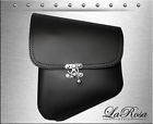 Slba-ssbbl03qw La Rosa Harley-davidson Black Leather