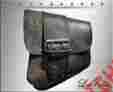 Slba-ssbbl08bs Softail La Rosa Harley-davidson Larosa Rustic Black Leather Big Strap Harley Chopper Left Solo Saddlebag