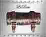 Slba-tb06r Softail Sportster Dyna La Rosa Harley-davidson Larosa Rustic Brown Leather Rivet Harley Universal Fitting Front Fork Tool Bag