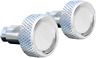 Slk01-kc Accutronix Knurled Saddlebag Latch Levers Chrome