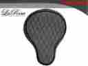 Slst-542951 Chopper Bobber Custom La Rosa Harley-davidson 16 Larosa Grey Leather Diamond Tuk Basick Harley Rigid Solo Seat