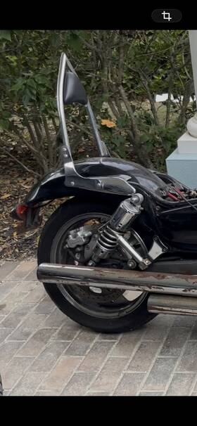 Ti0599 Spaan Highway Hawk Arch Backrest - Mean Streak / Boulevard M95 Marauder 1600