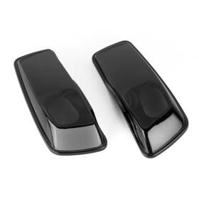 Wb-hl1584-009 Sportfairings #wlm Vivid Black 6x9 Inch Saddlebag Speaker Lids For Harley Touring Road Glide 2014-2023