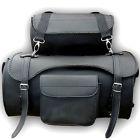 Ssb123 Saddle Bag Motorcycle Sissy Leather Synthetic Luggage