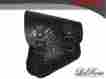 Ssbbl05 Softail Rigid Chopper Bobber La Rosa Harley-davidson Black Gator Emboss Leather Harley Left Saddlebag