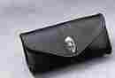 Str-4nk46-21-00 Yamaha Road Star Black Leather Windshield Storage Bag Front Pouch