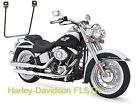Sturgis Motorcycle Saddlebags Brackets Set For Harley Davidson Softail Saddlebag Support 634894274416