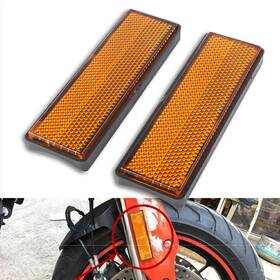 Successsss 550749457110 Fork Leg Reflector Reflective Sticker Strip Front Fit Ducati Atv Dirt Bikes 2pcs