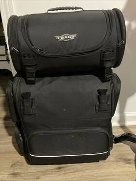 05t-0940406 T-bags T-bag Lonestar Backrest Luggage Black