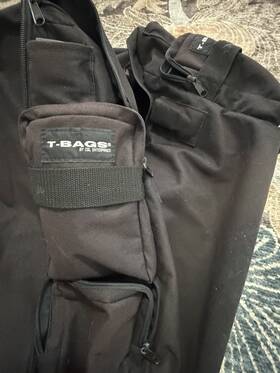 246810 T-bags Original Motorcycle Luggage Designed For Narrow Sissy Bar To Slip Over