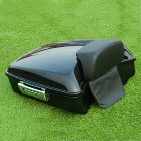 5489 Tcmt 10.7 Inch Chopped Trunk Pad Fit For Harley Davidson Touring 2014-2025