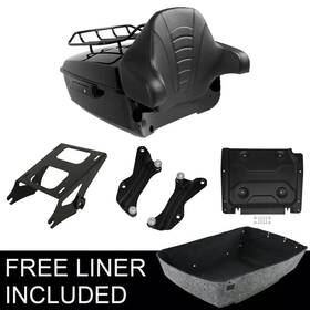 65463 Tcmt King Pack Trunk Plate Mount Docking Hardware Fits Harley Tour Pak Touring 14