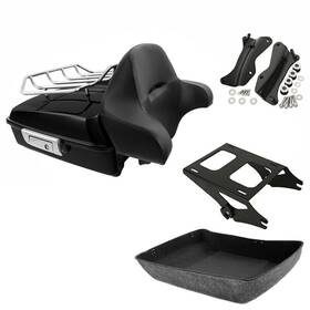 75676 Tcmt Chopped Trunk Mount Docking Kit Fits Harley Tour Pak Cvo Street Glide 2014-23