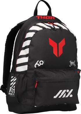 3517-0563 Thor 35170563 Varsity Backpack Black Coral Womens Bags Packs