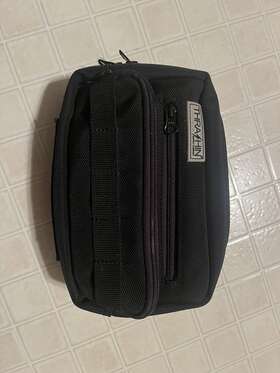 Thb-0003 Thrashin Supply Co Handlebar Plus Bag Black