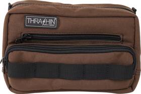 Thb-0009 Thrashin Supply Co. Handlebar Bag Plus - Brown