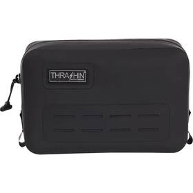 Thb-0021 Thrashin Supply Co Black Waterproof 3 Liter 9 Inch X6 X3.5 Handlebar Bag 4 Harley