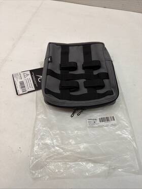 Thb-0030 Thrashin Supply Co. Thrashinft Slim Gray Handlebar Bag
