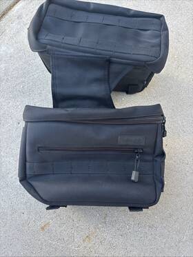 Tsb-0006 Thrashin Supply Co Company - Essential Saddlebags Black