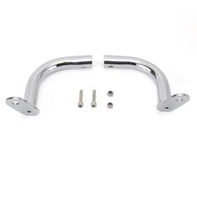 Tighfzg016 Tigersgate Road Glide Saddlebag Guard Eliminator Brackets For 93-13 Harley King Chrome