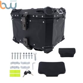 Bw1086932th Tinvhy With Safety Lock Waterproof Trunk Luggage Storage Case Motorcycle Top Box 45l