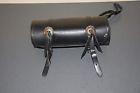 Bdm210-00008 - Tool Roll Storage Dog Container Leather Motorcycles Bag Big