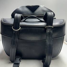106713 Tourmaster 106713/03 Vintage Tour Master Cruiser Leather Throw Over Saddle Bag Read