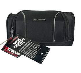 Ht-17017 Tourmaster Cruiser Iv Black Nylon Motorcycle Tool Bag New