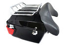 Tp-001-r-r Mutazu King Tour Pak Top Rail Lights For Harley Touring
