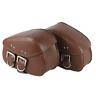 Tsn02555 Tsif Pu Leather Side Saddle Bag Fits Harley Davidson Dyna