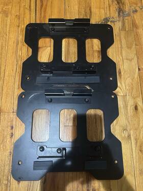 Tusk 1936470001 Olympus Pannier Bag Mount Plate Rack 193-647-0001