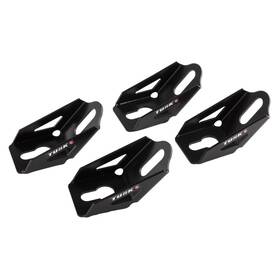 1939640002 Tusk Maverick X3 Tie Down Adapters 4 Pack Black Powder Coated