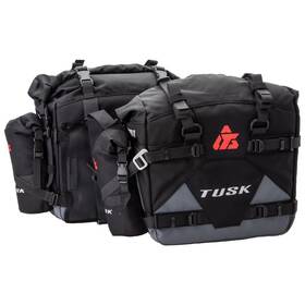 2032160008431c-676fd0 Tusk Pannier Racks With Pilot Bags&bottle