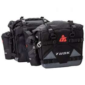 2032160014 Tusk Pannier Racks With Pilot Bags And Bottle Holders Top Rack