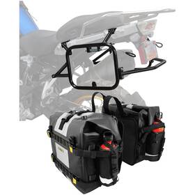 2149440029 Tusk Pannier Racks With Nelson Rigg Hurricane Dry Saddlebags Black For