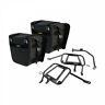 Tusk Pannier Racks With Nelson Rigg Sierra Dry Saddlebags Black