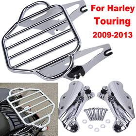 Hlooo8ooo7 Twom Hl008020/hlooo8ooo7 Detachable Two-up Tour Pack Mount Rack Docking For 09-13 Harley Street Glide
