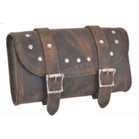 9666.00 Unik International Antique Brown/black Cowskin Leather Tool Bag -